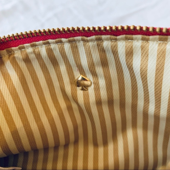 Kate Spade mini wallet clutch wristlet zipped pockets.Like new.Great par… - Picture 7 of 12